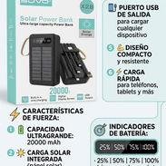 Power Bank  solar 20000mAh - Img 56099130