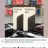 Galaxy A07 4/64 + Cargador nuevo en caja - Img 58099587