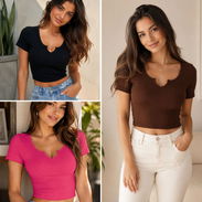 Pulovitos Shein tallas S. M y L $4 usd o al cambio actual en cup. - Img 56243129