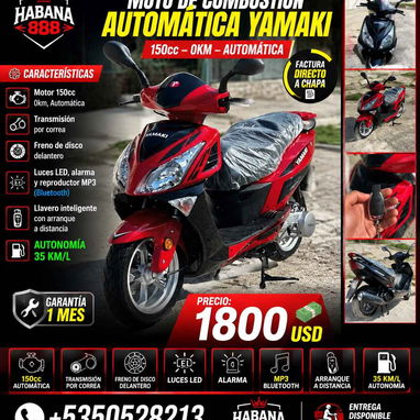 🏍️MOTOS🏍️  🏍️ HONGLI 150cc + 🛵 YAMAKI AUTOMÁTICA 150cc - 2/2