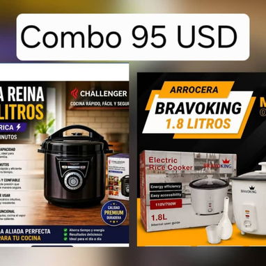 Combo ollas reinas y arrocera - 3/3