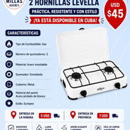 Cocina de gas de 2 hornillas - Img 56524814