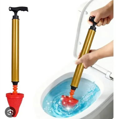 Desatascador 🪠 de bomba manual de alta presión 11 USD - 3/3