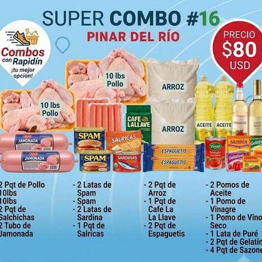 Excelentes combos de comida calidad garantizada👌🏻 - 8/10