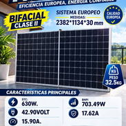Paneles Bifacial 630w - Img 57858083