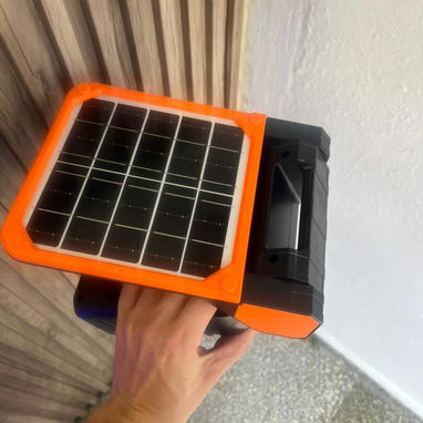 Ventilador Solar Recargable - Img 123143450