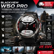 50 DÓLARES RELOJ SMARTWATCH BLACKVIEW W50 PRO UNA DE LAS MEJORES MARCAS 960MAH CON VALVULA DE DESCOMPRESIÓN NUEVO EN SU - Img 56393356