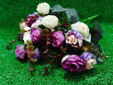 Flores artificiales tipo peonía - Img main-image-45642954