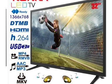 Smart TV marca KONKA 32 pulgadas con cajita incluída - Img main-image-45646551