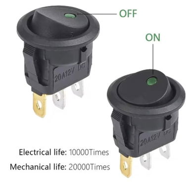 INTERRUPTOR AUXILIAR EXTRA CON LED DE AVISO DE ENCENDIDO - 2/4
