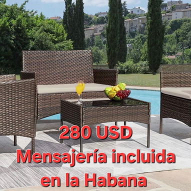 🔖Juego de terraza moderno - 2/2