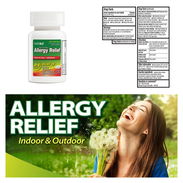CETRIZINE: ANTIHISTAMINICO DE 10mg y de 150 TABLETAS NUEVOS Y SELLADOS - Img 49635104