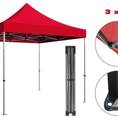 🔥 GAZEBOS / CARPAS PLEGABLES 3 × 3 METROS EN VENTA 🔥 ⛺ Perfectos para fiestas, eventos, ferias, negocios, camping y ac - 2/3