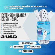 EXTENSION Electrica BLANCA DE 3 METROS - Img 58244495