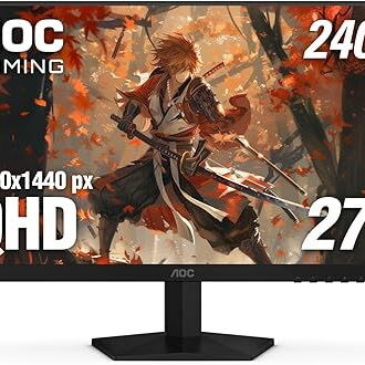 ❤️👌TENEMOS NUEVO  monitor de juegos - NegroAOC - 27" Q27G41ZE IPS, QHD, 260Hz, compatible con G-Sync 52815418👌❤️ - 3/3