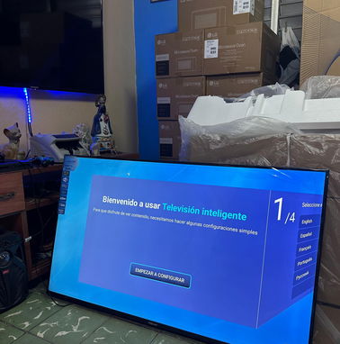 Smart TV DE 75 Pulgadas marca Visión 4K UHD (Híbrido) cajita HD interna precio $ 950 USD transporte incluido, garantia - Img 89507175