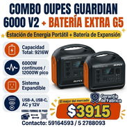 🔋 9.216 Wh de capacidad total 🔥⚡ ¡EL COMBO PARA LOS APAGONES EN CUBA 💥 OUPES GUARDIAN 6000 V2 + BATERÍA EXTRA G5 - Img 58479293