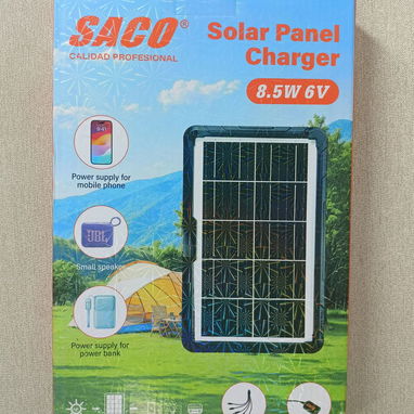 Panel solar portátil SACO de 8.5W - 4/4