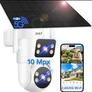 Camara de seguridad Solar Wifi 2 lentes 10 mpx. - Img 56822468