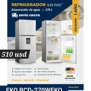 Refrigerador EKO de 9.53 pies - Img 56495857