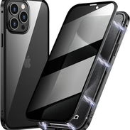 * Funda magnética de privacidad para iPhone 15 Pro Max con marco de titanio - Img 55936860
