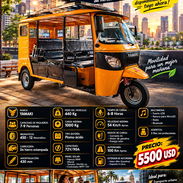 🛺 TRICICLO 🛺 ELÉCTRICO HÍBRIDO DE PASAJE YAMAKI. CERTIFICADO Y CHAPA. NUEVOS A ESTRENAR. 📲 54833699 - Img 57723853