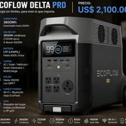 ⚡ EcoFlow Delta Pro | 3600Wh | 3600W (7200W pico) | LiFePO₄ | Solar 1600W | WiFi/App | $2100 USD - Img 55897477