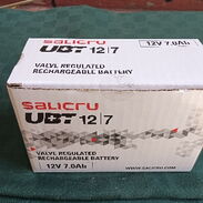 Batería Silacru 12V  7.0Ah para backup y motos. Nueva en caja. Garantía, Se le mide y se le prueba. - Img 45147836