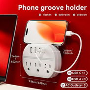 📦 Regleta de Pared con USB y Tomas AC – NUEVA - Img 51807613