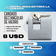 🔐 CANDADO RECTANGULAR DE HIERRO FINDER 70MM 💰 Precio: 8 USD - Img 57879497