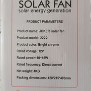 Ventilador recargable por panel solar - Img 44976384
