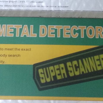 escáner detector de metales - 2/2