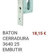 Cerradura para puerta de seguridad con llave triangular - Img 56101654