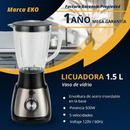 Batidora de vaso de vidrio marca Eko - Img 55749810