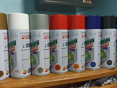 Spray premium de pintura colores variados contáctenos x WhatsApp - Img 52383408