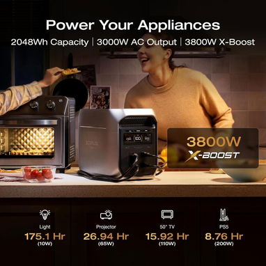 ECOFLOW DELTA 3 MAX PLUS (2048Wh) - Img 120993423