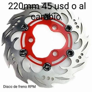 Discos de freno Rpm 220mm originales 45usd o al cambio - Img 122617217
