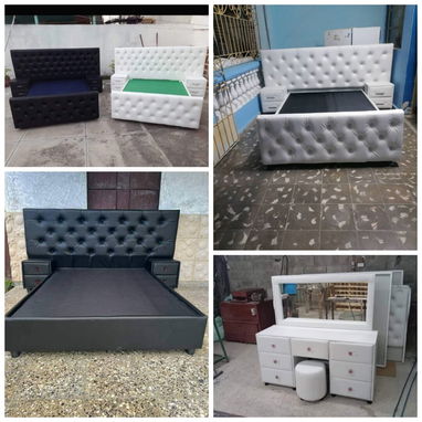 Una variedad de camas , cómodas y baúles , con un diseño elegante y moderno que invita al descanso , incluye baúles para - Img 109321566