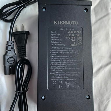 Cargador de Litio 48V 5A (54.6V) Carga Rápida - Nuevo - para Moto Eléctrica de todo tipo - Oferta - 2/2