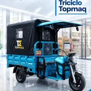 `TRICICLO ELÉCTRICO BRYDERK-TOPMAQ` ⚙️ESPECIFICACIONES: • 2000 W • 72V • 58 AH • caja votol EM-100 • Velocidad - Img 58169579