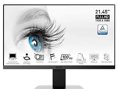 Monitor MSI Pro MP223 21.45 Inch Full HD Office  Monitor - 1920 X 1080, 100 Hz,⚽🔔52815418 - Img main-image-45770880