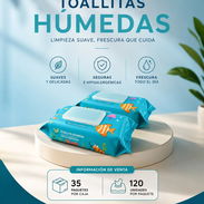 Venta mayorista de toallitas humedas - Img 57629507
