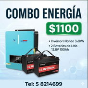 Kit solar de Inversor y batería - Img 55743323