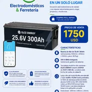 🔋 Batería de litio de 25.6V 300Ah - Img 56794485