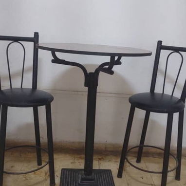 Juego de comedor de banquetas - Img 123934021