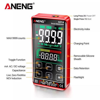 Multimetro Aneng 621 A - 5/10
