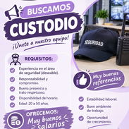 BUSCAMOS CUSTODIOS EN TURNO DE DIA Y DE NOCHE - Img 57750415