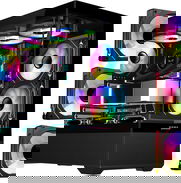 🌸🌸CHASIS SAMA SV-02 tipo terrario cristales y fanes rgb new🌸🌸📞📞LLAME YA 52815418 - Img 48525920