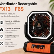 Ventilador Recargable FX13 F6S - Img 56547334