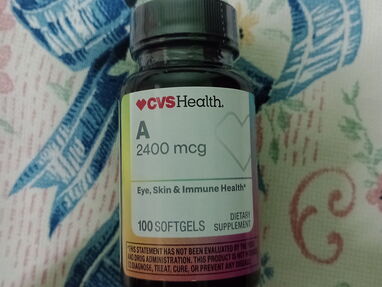 Vitamina A importada pomo de 100 pastillas - Img main-image-45235053